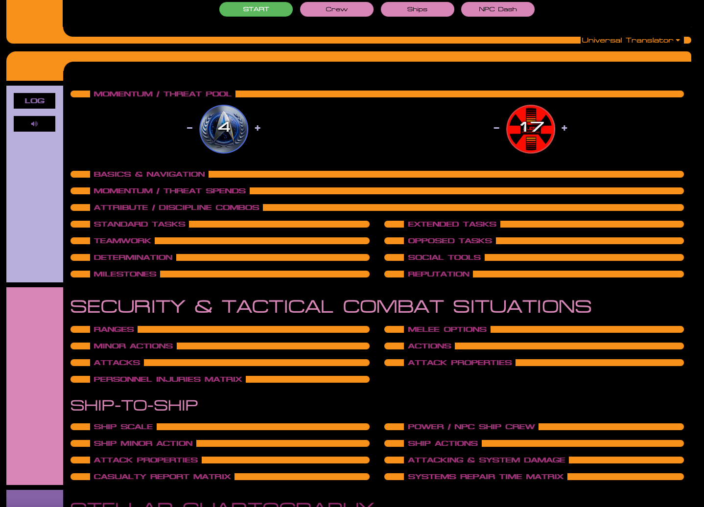 image: GM Dashboard screenshot